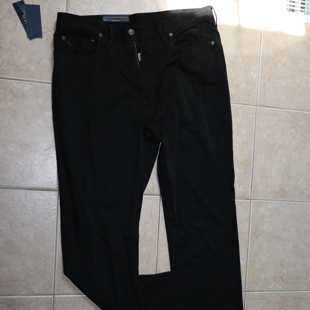 NWT Polo Ralph Lauren Black Jeans